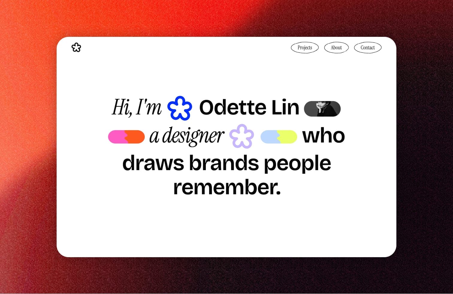 Chroma template preview